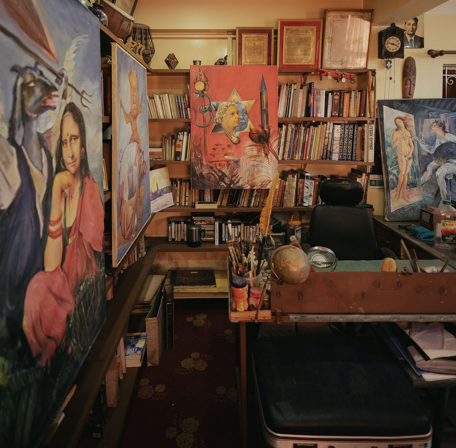 artist's studio