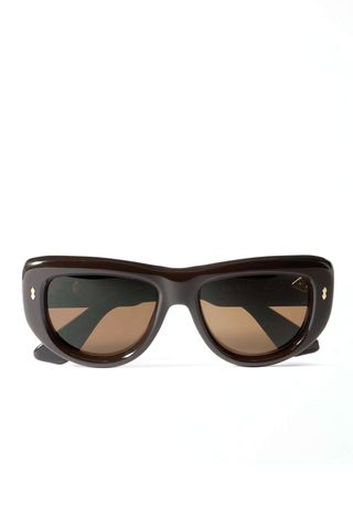 + Erin Wasson the Sud Square-Frame Acetate Sunglasses