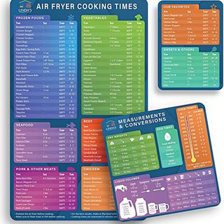 Magnetic Air fryer conversion chart 