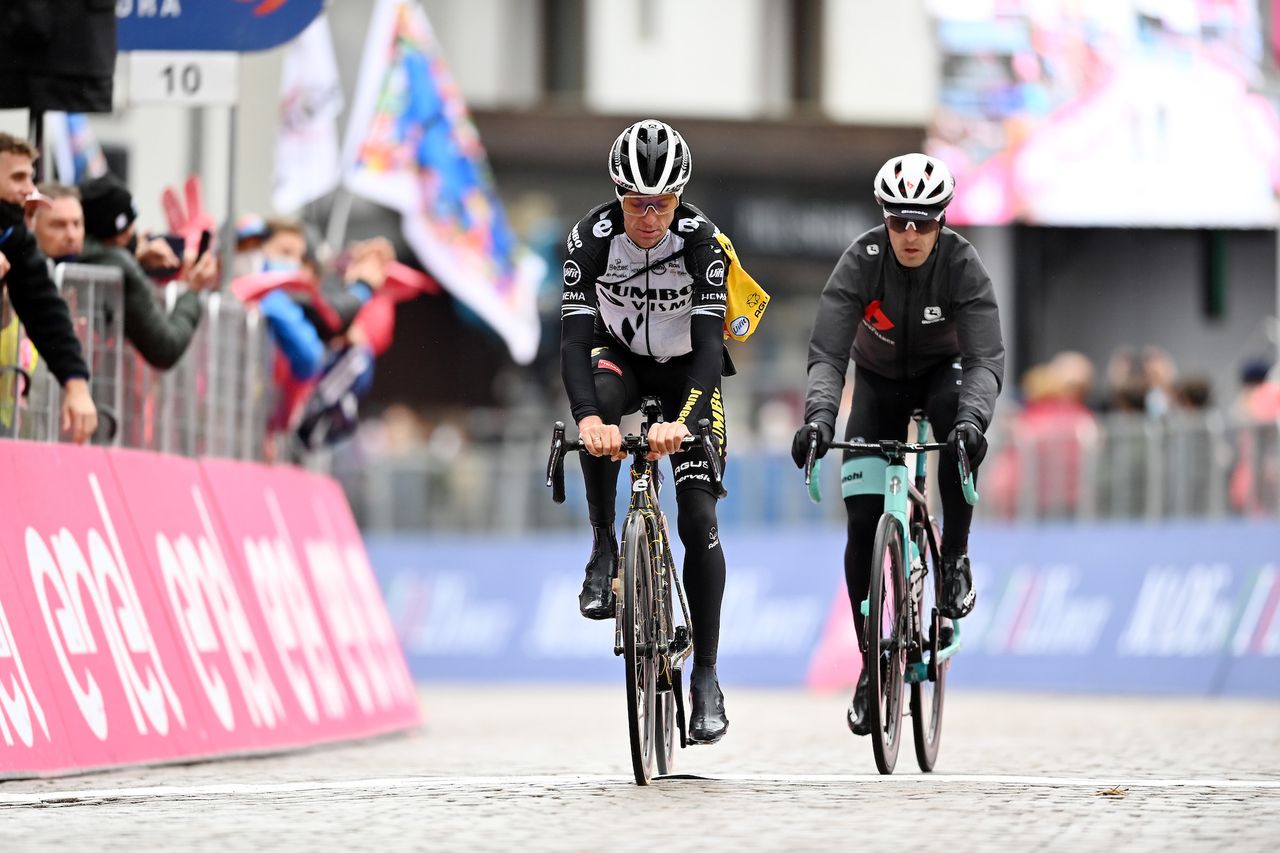 George Bennett on stage 16 of the 2021 Giro d&#039;Italia