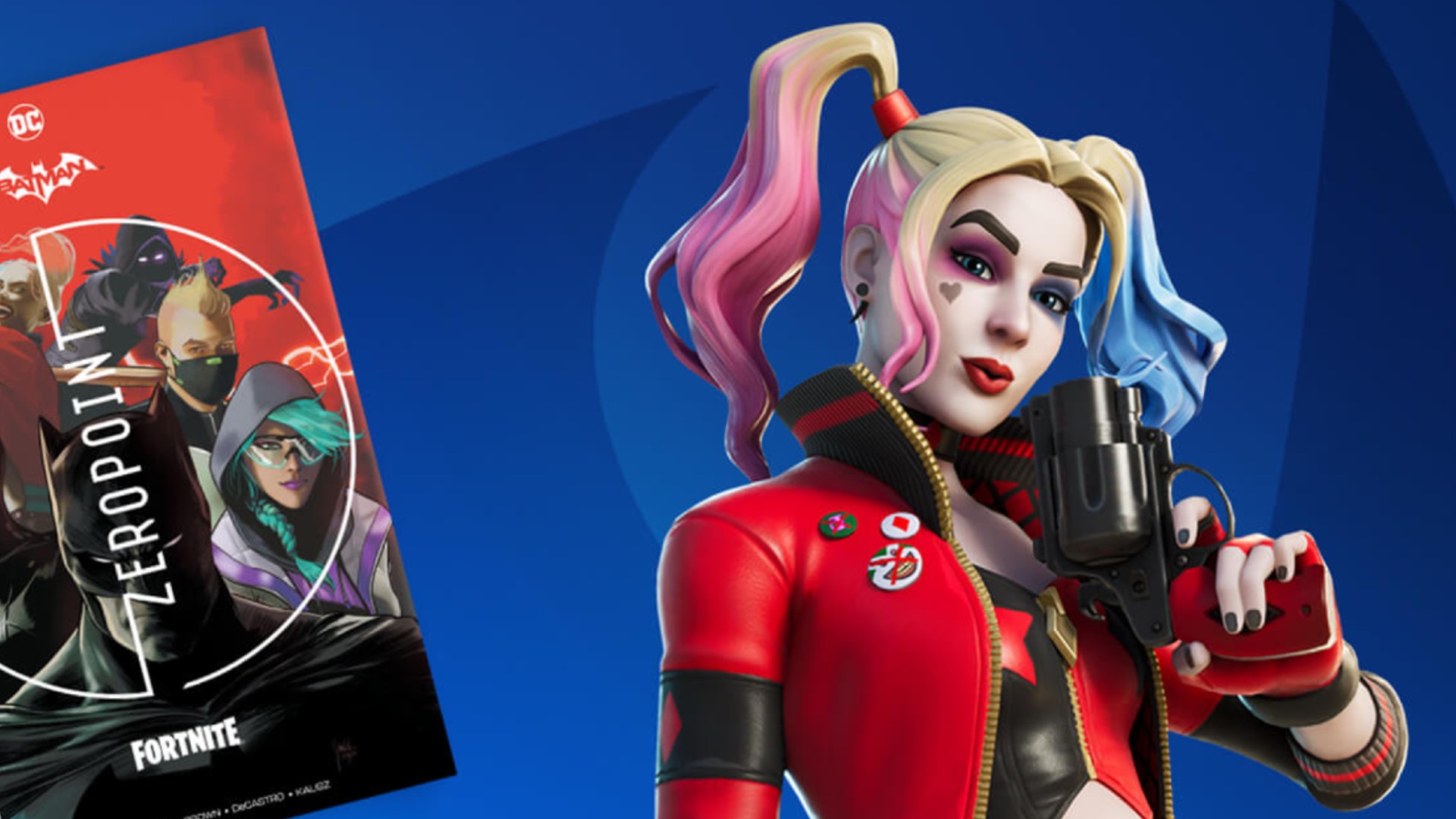How To Get The Armored Batman And Rebirth Harley Quinn Skins In Fortnite Batman Fortnite Zero Point Wannaplay News - harley quinn outfit code roblox