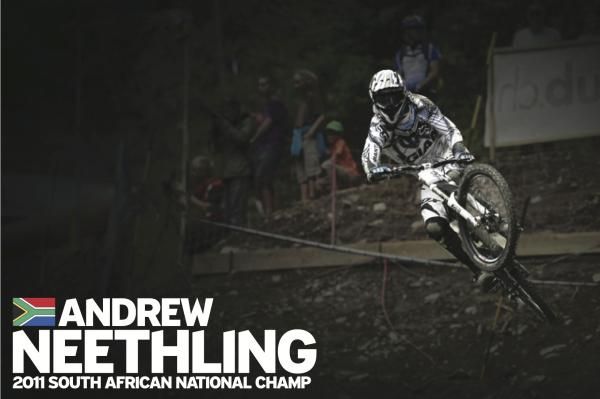 Downhill racer Andrew Neethling (Giant Factory Off-Road)