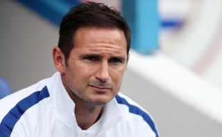 Frank Lampard will be in the Chelsea dugout