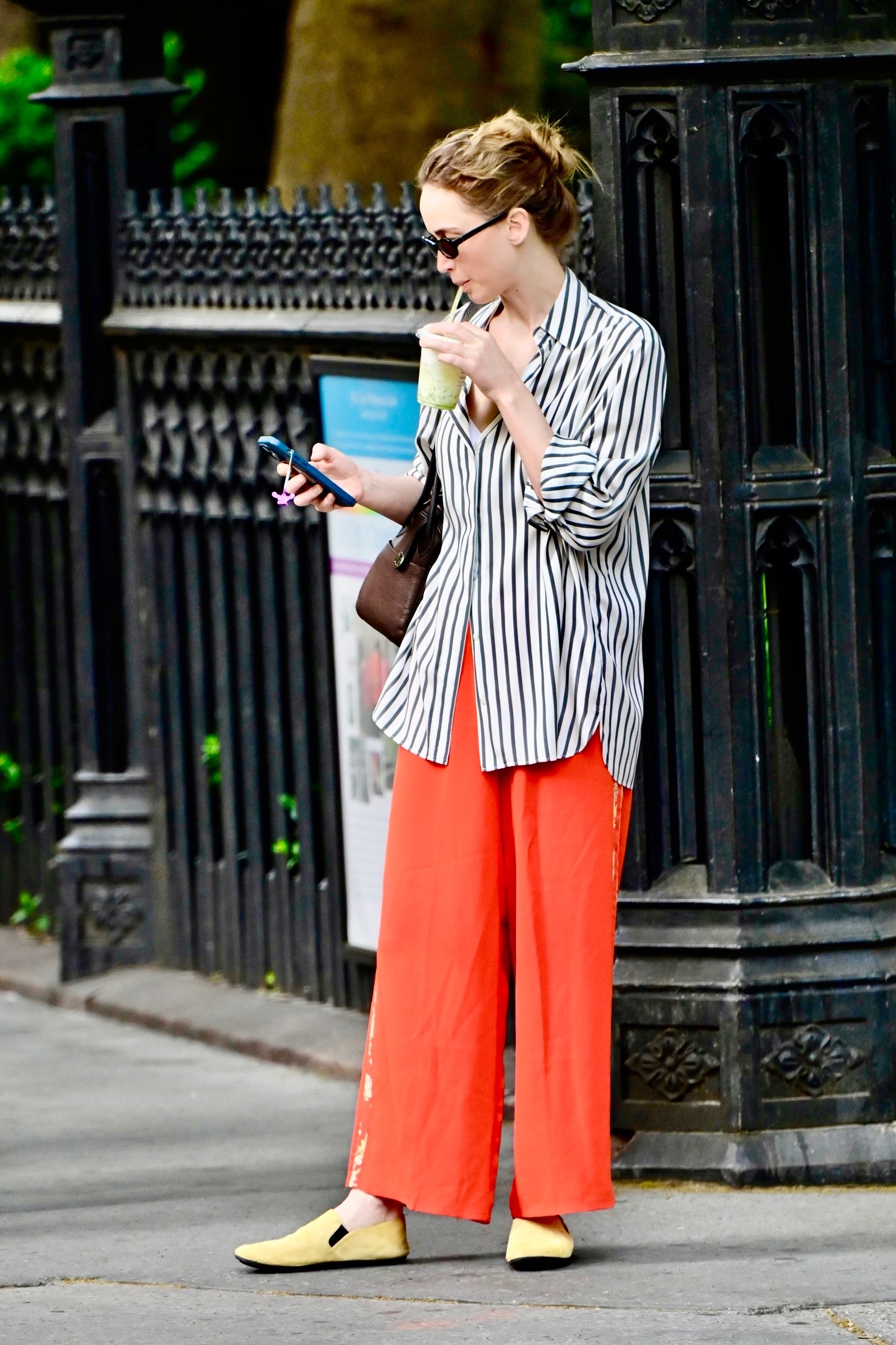 Jennifer Lawrence wore two crashing spring 2026 color trends in new york city