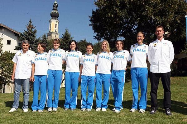 The Italian Women's squad