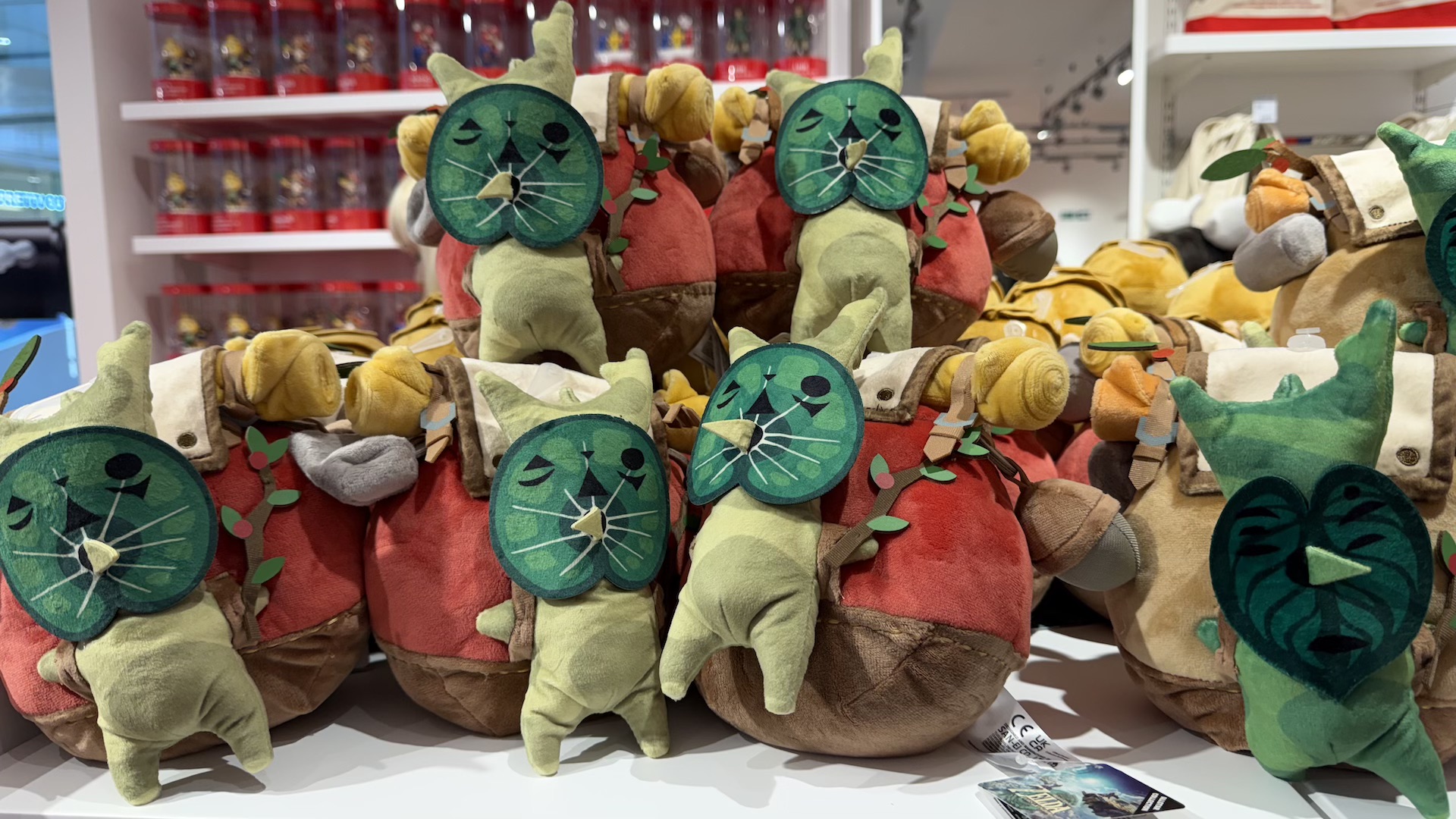 Inside the Nintendo Store pop up in Westfield shopping centre, London, UK.