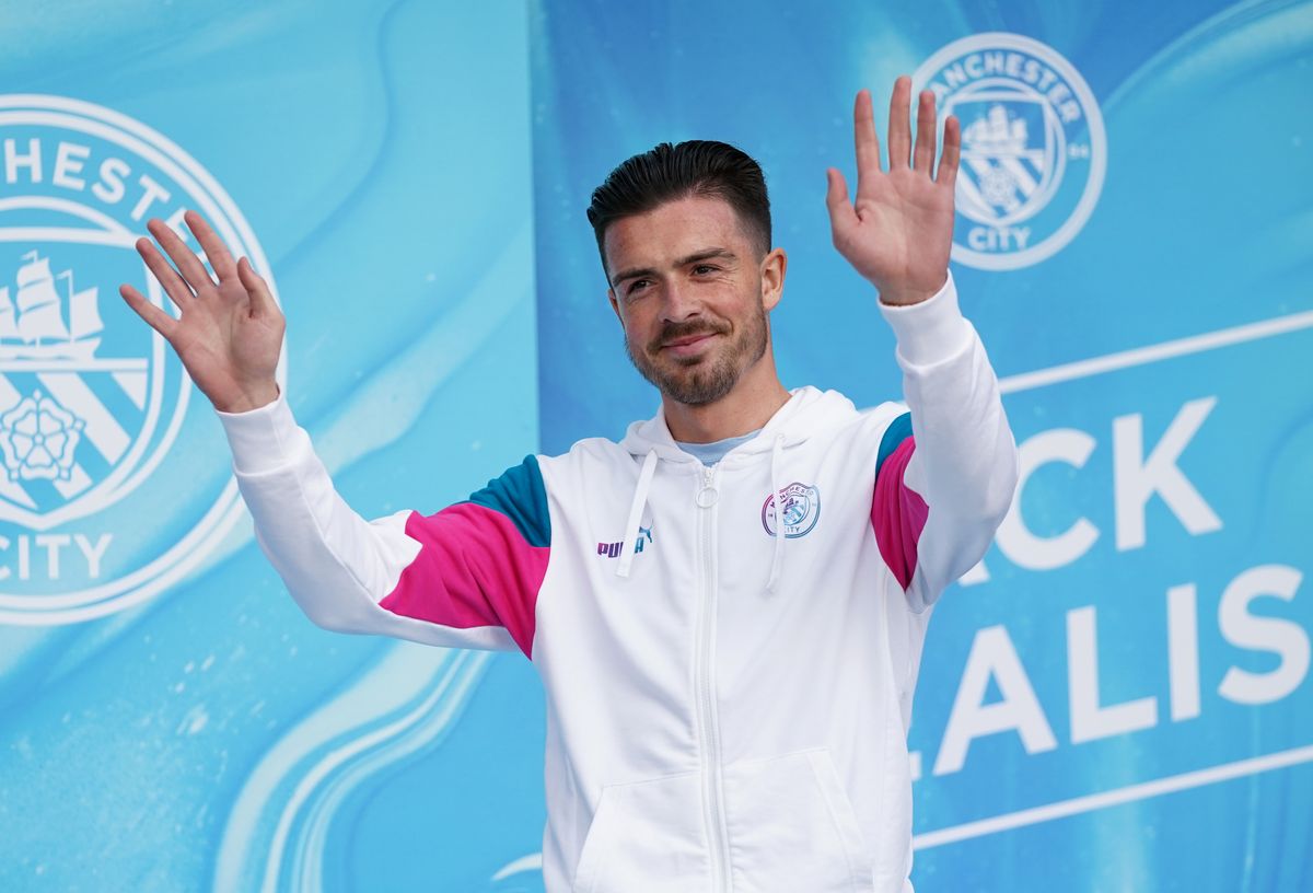 Jack Grealish Unveiling – Etihad Stadium