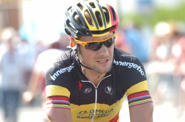 Tom Boonen (Omega Pharma-QuickStep) was 4th in the stage.