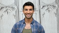 justin baldoni on a white background