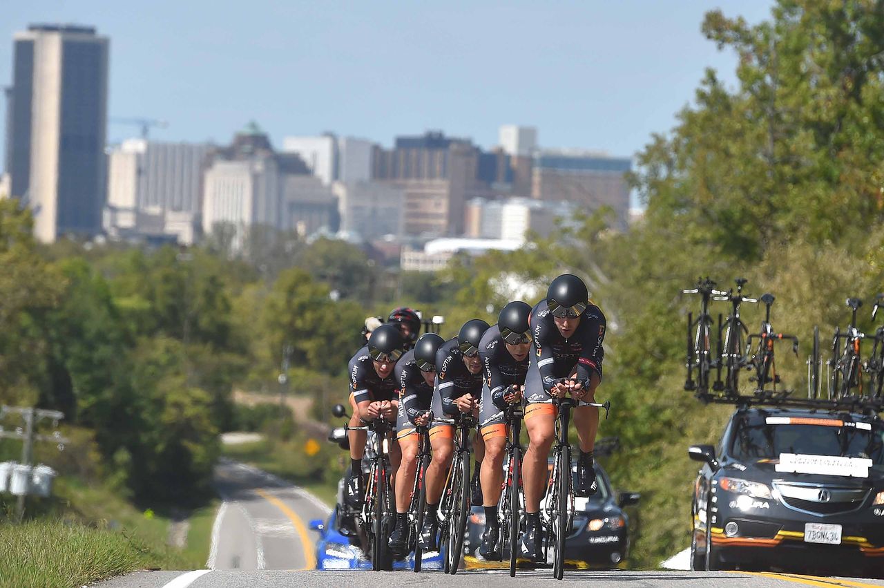 Tom Zirbel leads Optum in the TTT