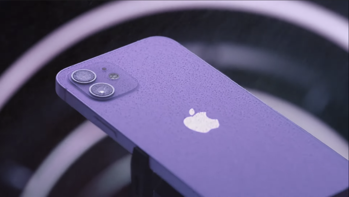 Apple Event Purple iPhone 12