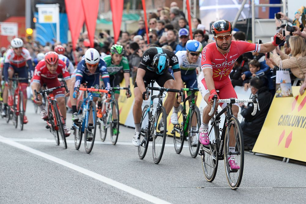 Nacer Bouhanni wins stage 1 at Volta a Catalunya