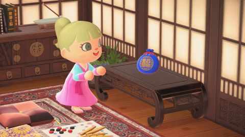 Animal Crossing: New Horizons Lunar New Year seasonal items are now up