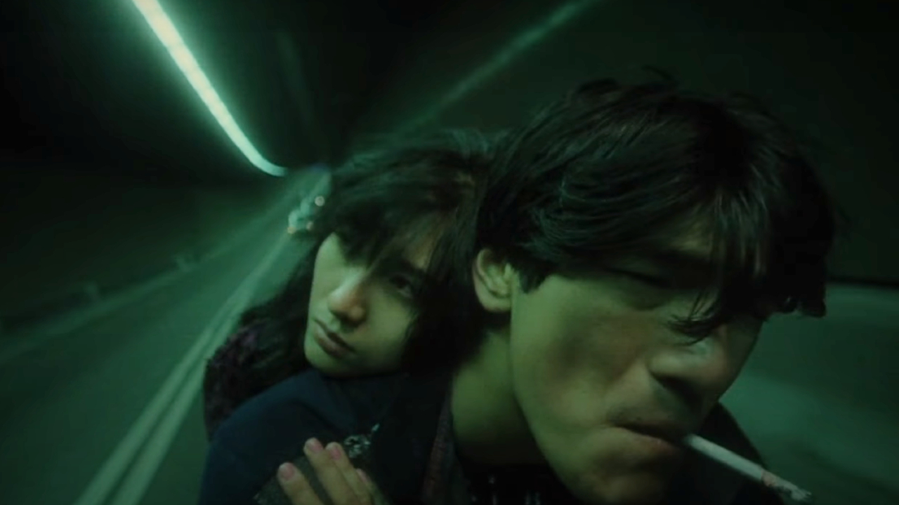 The motorcycle shot from Fallen Angels