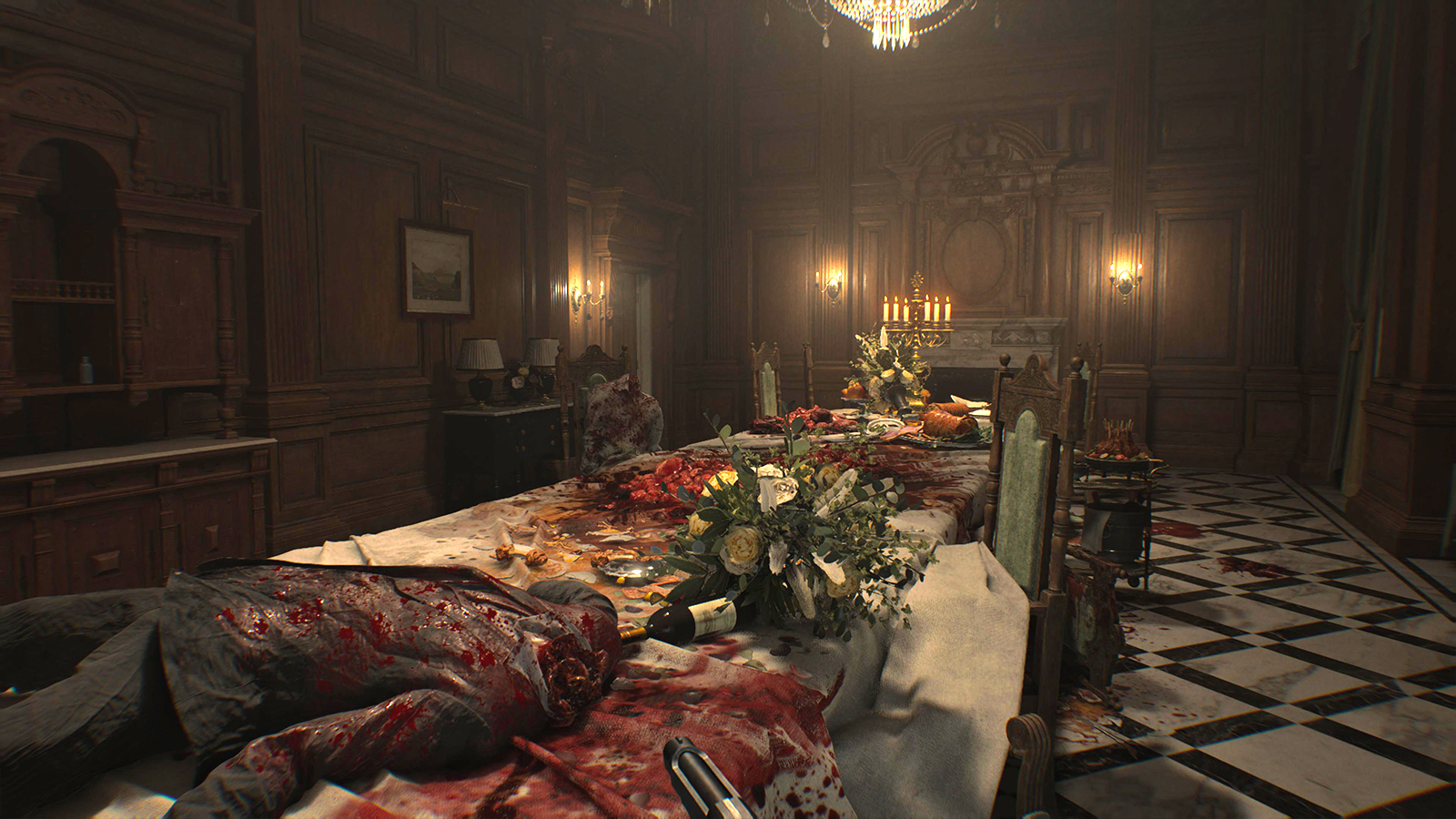 Revisión de Resident Evil Réquiem; Escenas del videojuego Zombie