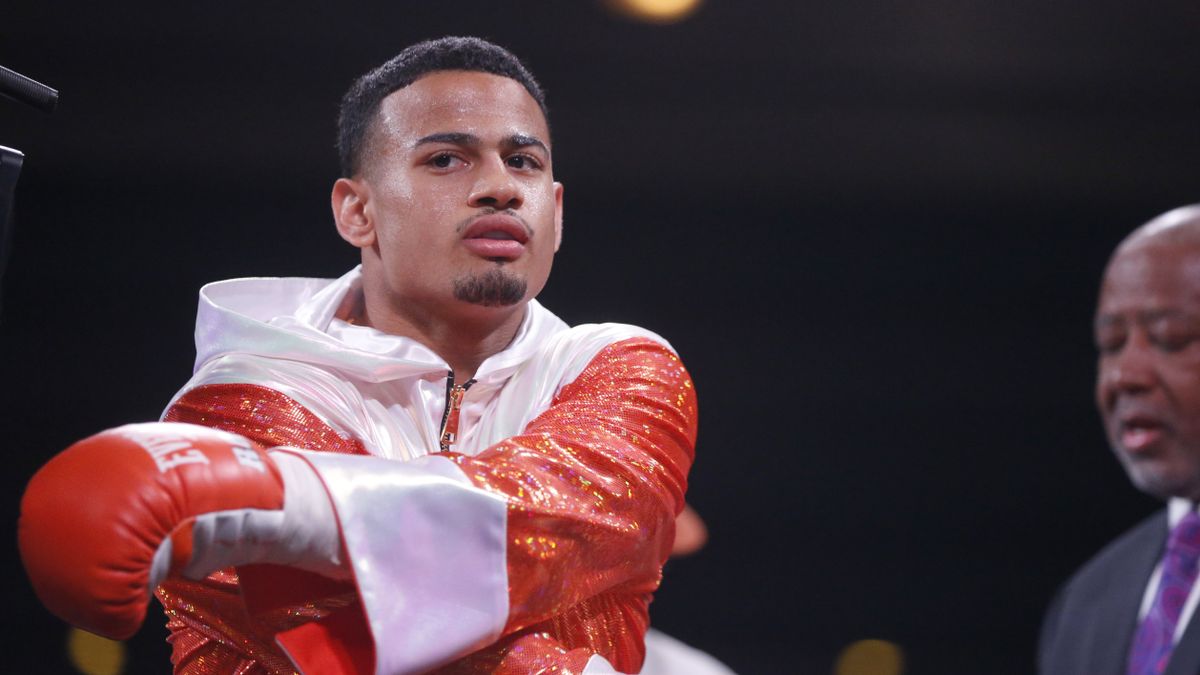  Rolando Romero enters the ring before the Romero vs Cruz fight 