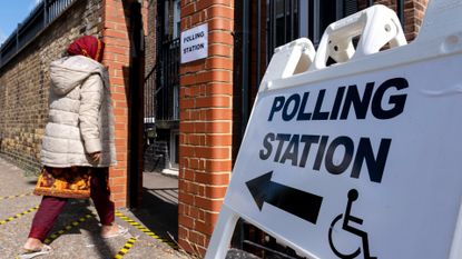 Polling station in Tower Hamlets