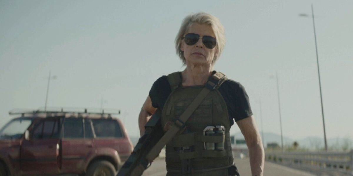 Linda Hamilton in Terminator: Dark Fate