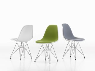 Plastic side chairs