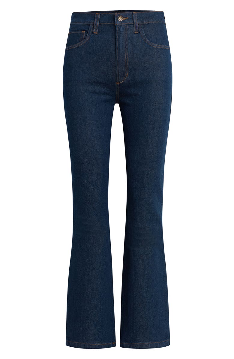 The Valentina Super High Waist Mini Bootcut Jeans