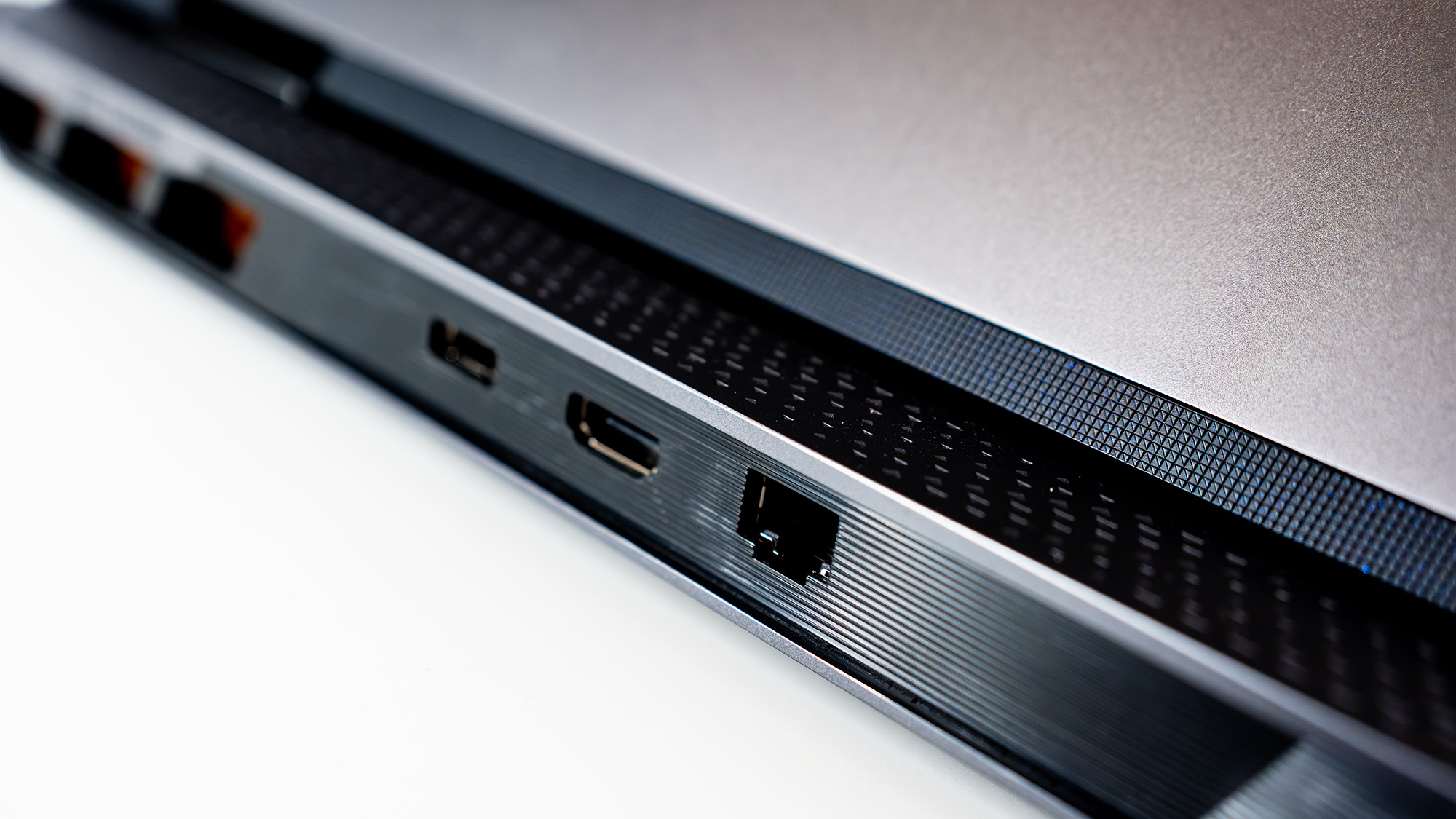 An MSI Vector A18 HX laptop on a white background.