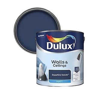 B&Q sapphire salute paint