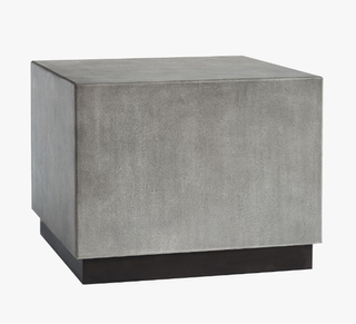 concrete industrial coffee table