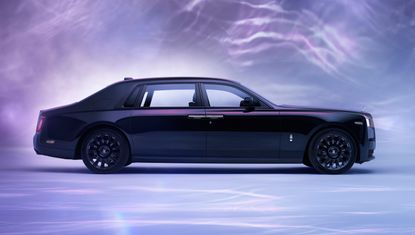 Rolls-Royce Phantom Syntopia by Iris van Herpen, side view in studio