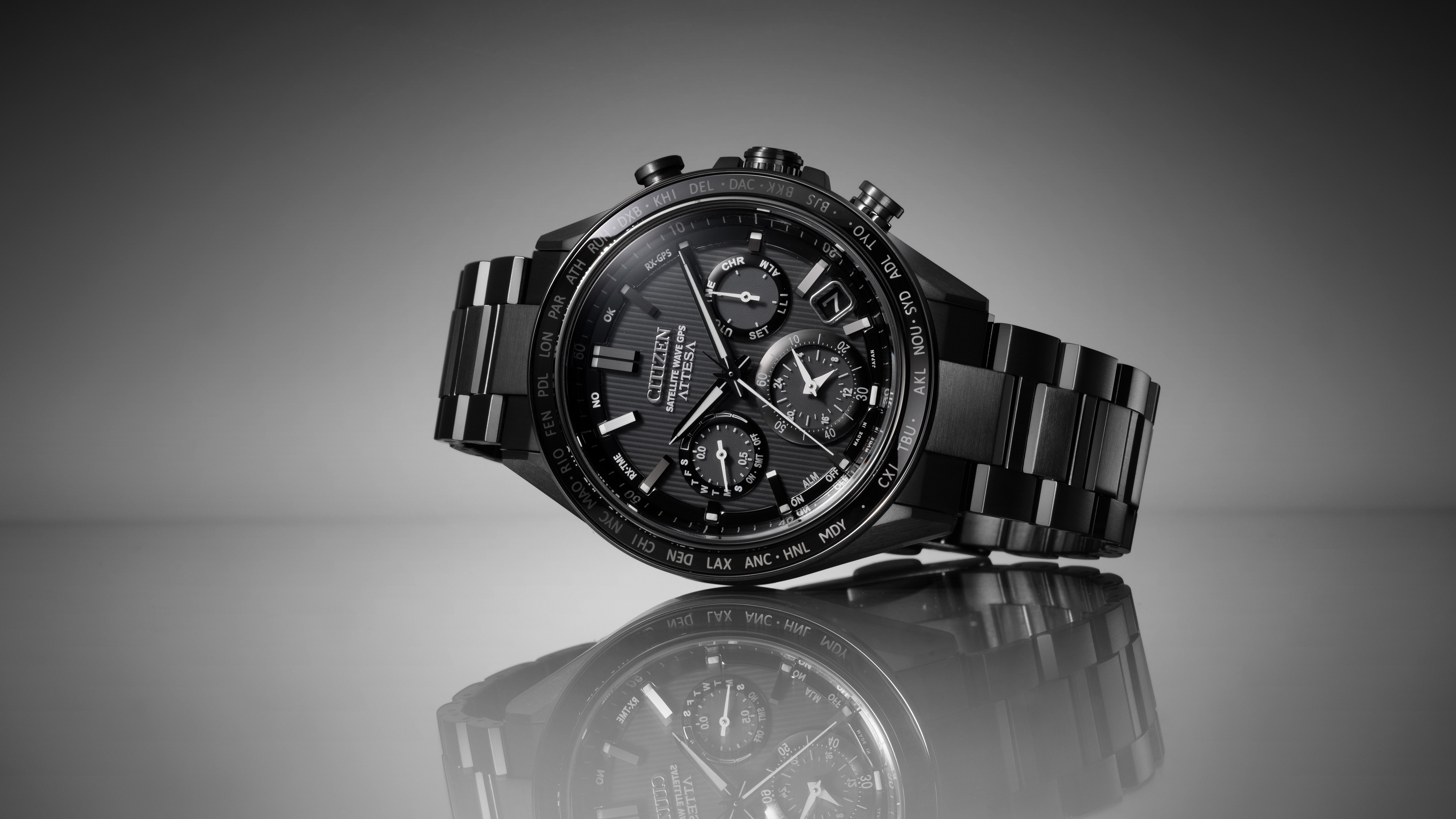 Citizen Attesa Satellite Wave GPS