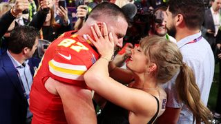 Travis Kelce dishes on his Singapore trip in support of girlfriend Taylor Swift.