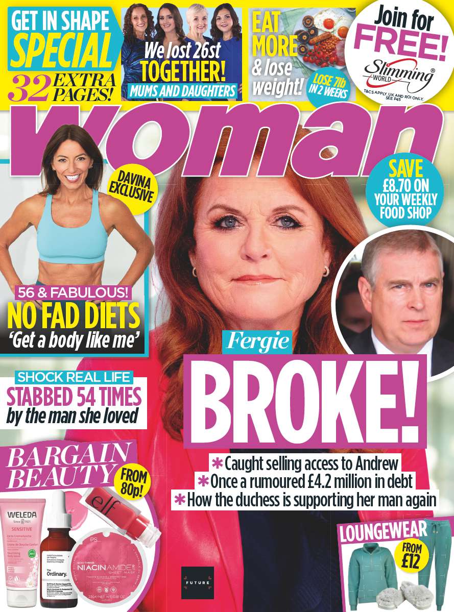 Front cover of Woman magazine, dated January 15, 2024