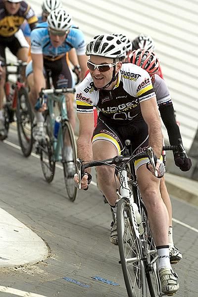 Peter Herzig (Budget Forklifts) won this stage a few years back and was looking to do the same again this year.