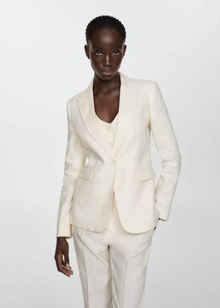 Blazer Suit 100% Linen - Women