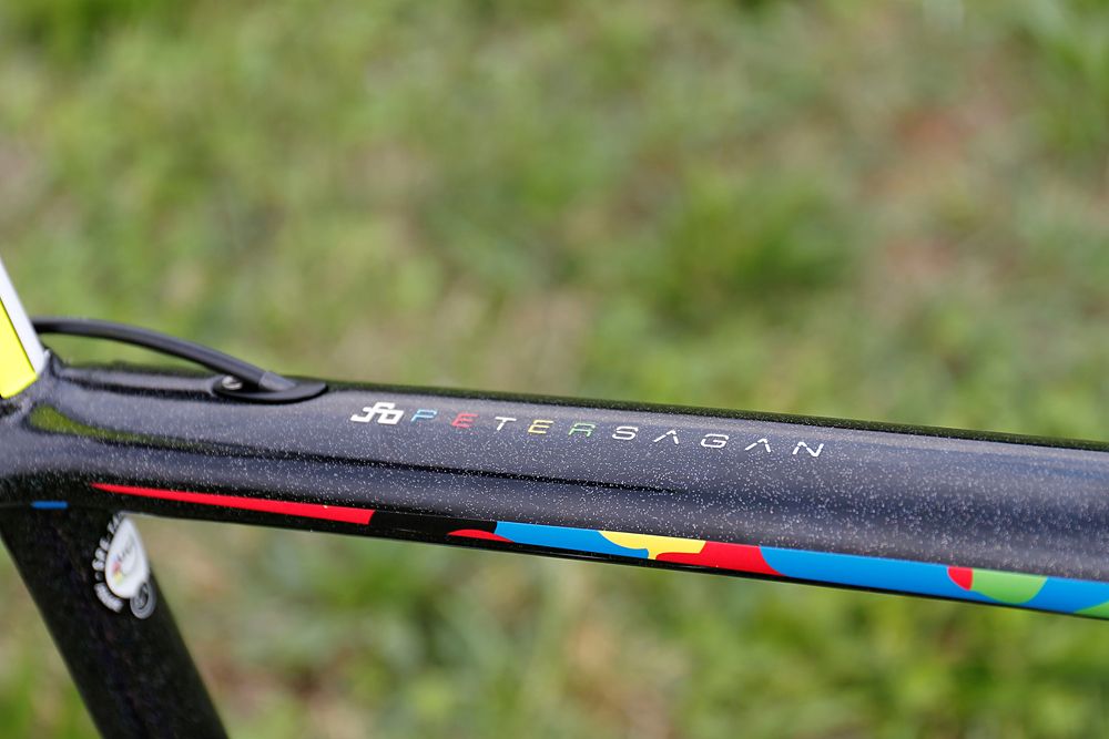 Peter Sagan's world champion's S-Works Tarmac