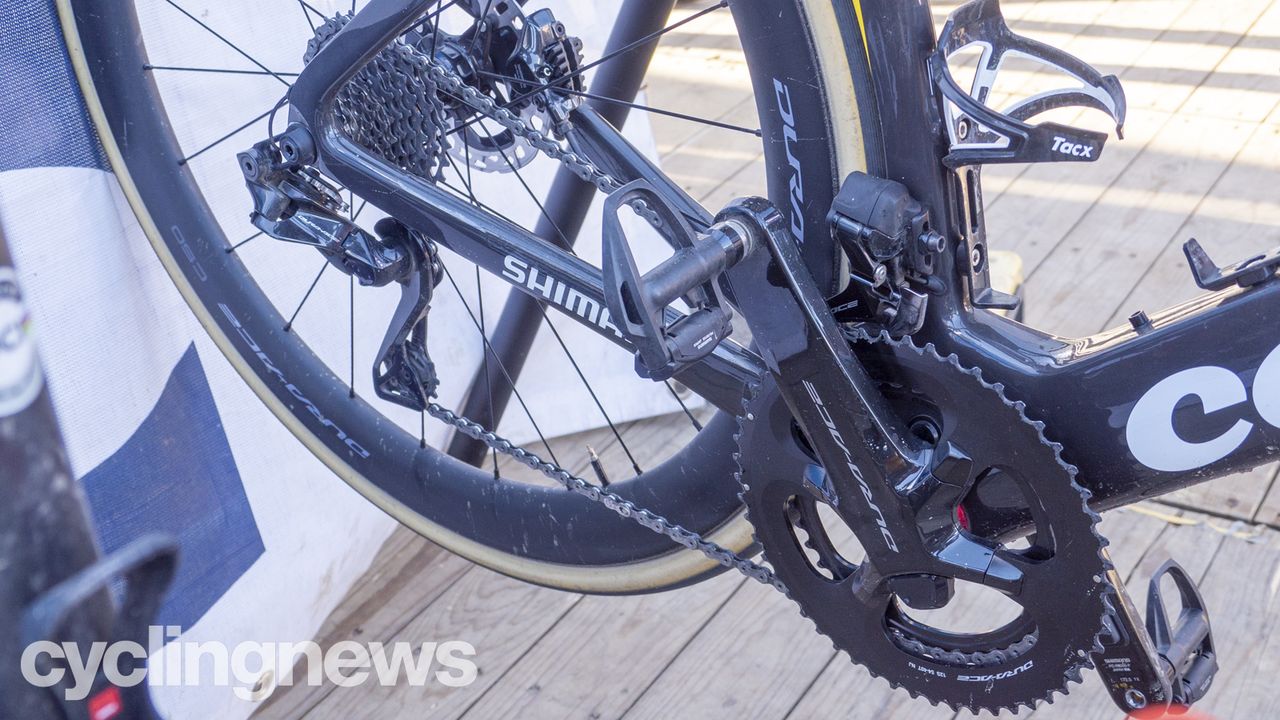 Wout Van Aert's Cervelo S5 from Omloop Het Nieuwsblad