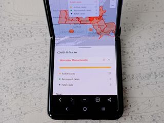 Bing Covid Tracker Phone