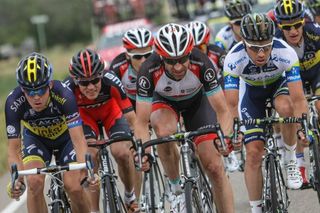 Jens Voigt was not shy of the wind during the hectic final 50km of racing