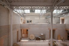 wide view of atelier luma interior at Magasin Électrique