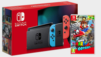 Nintendo Switch (Neon Blue/Red) + Super Mario Odyssey + 6-month Spotify Premium subscription | £299 at Currys (save £20.99)