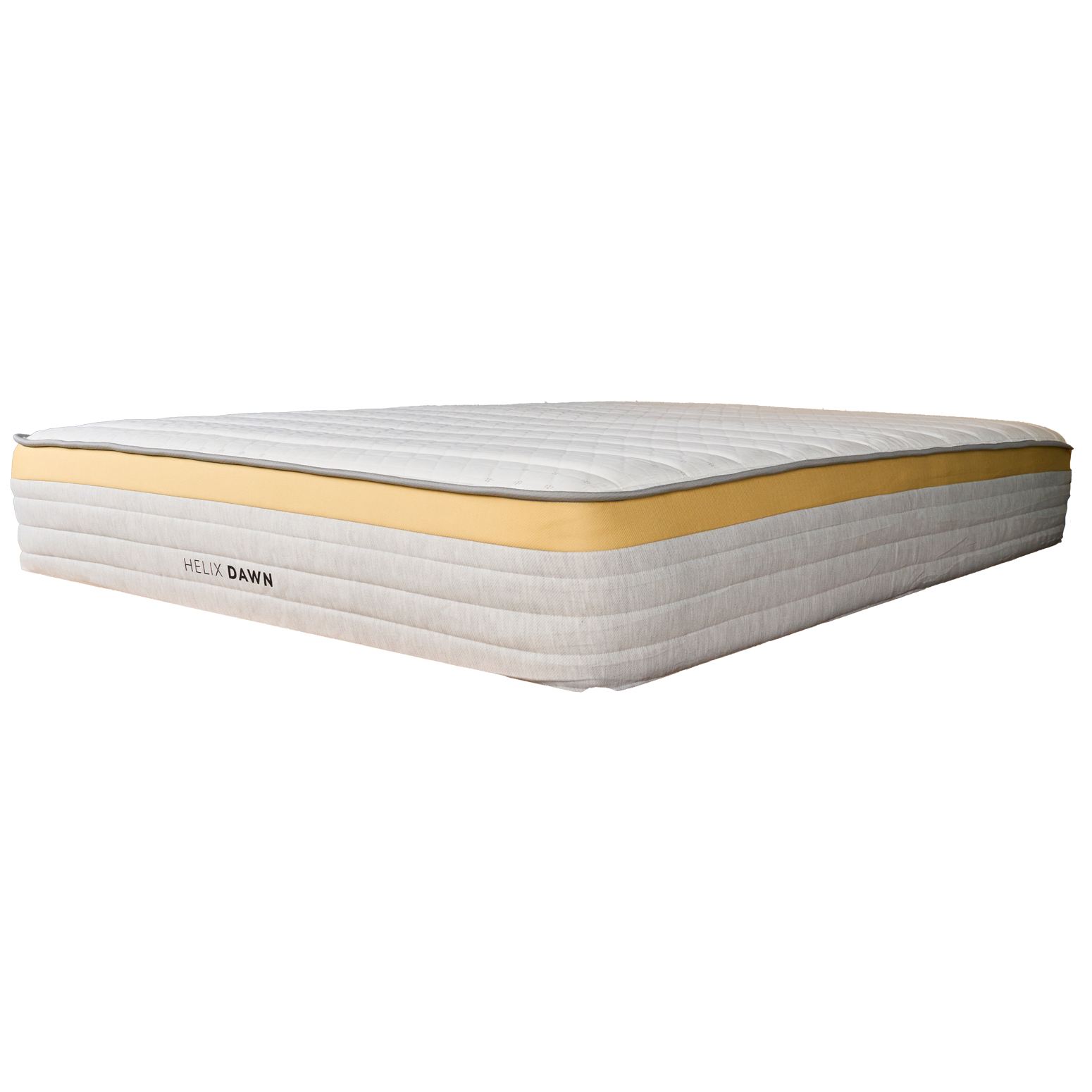 The Helix Dawn Mattress on a white background