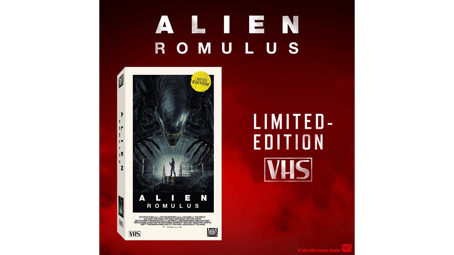 جعبه VHS Alien Romulus