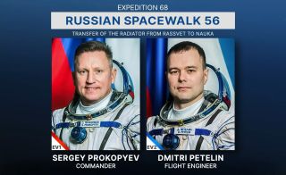 Russian cosmonauts Sergey Prokopyev and Dmitry Petelin had been scheduled to perform a six-hour, 40-minute spacewalk outside of the International Space Station on Friday, Nov. 25, 2022, but a problem with a backup ventilation pump in Prokopyev's Orlan spacesuit caused the extravehicular activity (EVA) to be aborted.