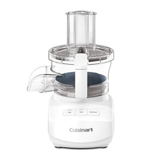 Cuisinart 9-Cup Continuous Feed Food Processor With Fine and Medium Reversible Shredding and Slicing Disc, Universal Blade, Continuous-Feed Attachment, and In-Bowl Storage (white)