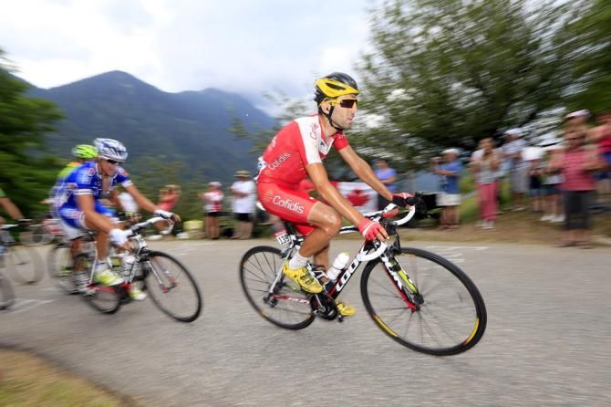 Daniel Navarro Garcia (Cofidis) was on the attack during stage 19 and jumped from 13th to 8th on general classification