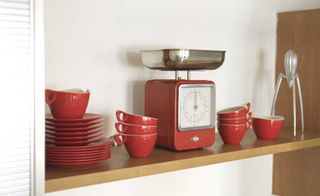 Melamine in 1950s kitchen