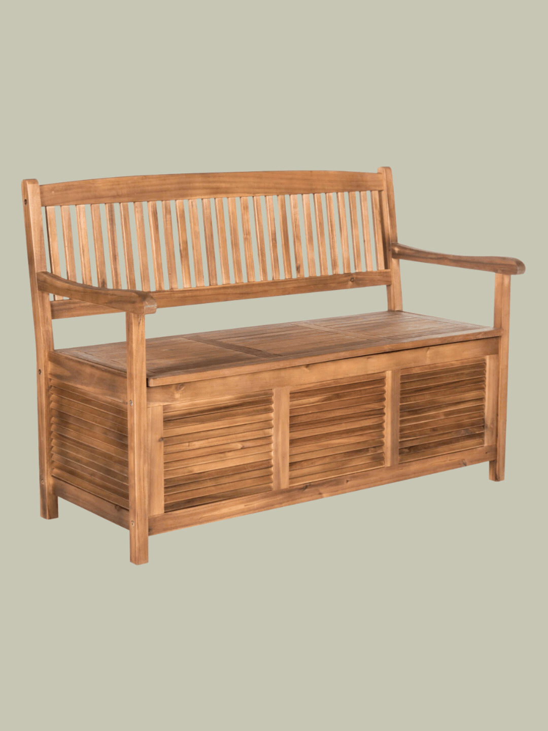 Safavieh , Outdoor Wooden Storage Bench