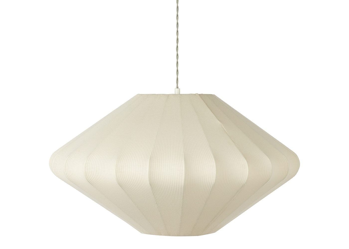 Sheer Pendant Light White