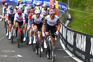 TAGLIACOZZO MARSIA ITALY MAY 16 Rafal Majka of Poland and Team UAE Team Emirates XRG competes during the 108th Giro dItalia 2025 Stage 7 a 168km stage from Castel di Sangro to Tagliacozzo Marsia 1424m UCIWT on May 16 2025 in Tagliacozzo Marsia Italy Photo by Tim de WaeleGetty Images