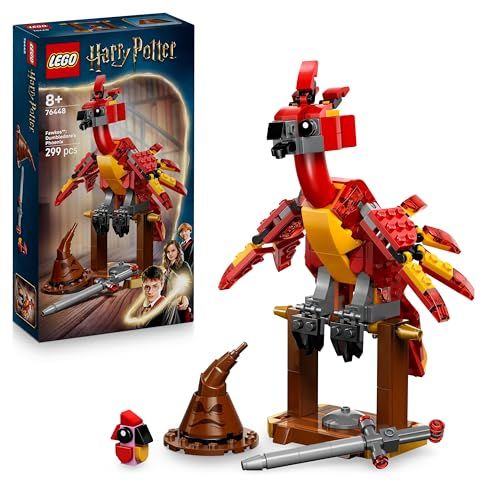 Fawkes: Dumbledore&rsquo;s Phoenix Toy 76448