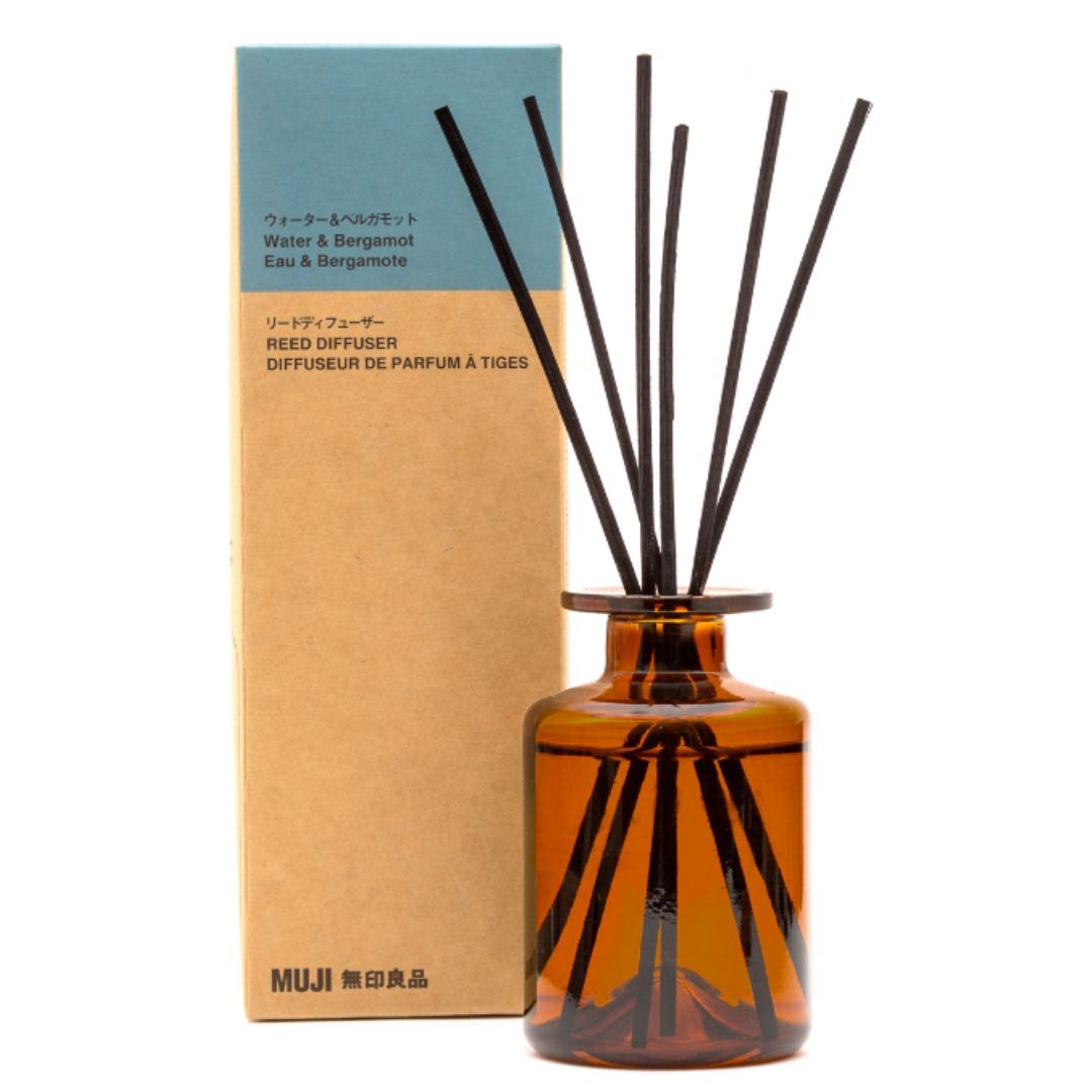 Muji Water and Bergamot Reed Diffuser - muji fragrances